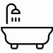 Bath premium line icon. Simple high quality pictogram. Modern outline style icons. Stroke vector illustration on a white background.